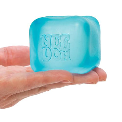 Schylling Needoh Nice Cube Sensory Toy with a Super Solid Squish - Colors May Vary 3 Pack