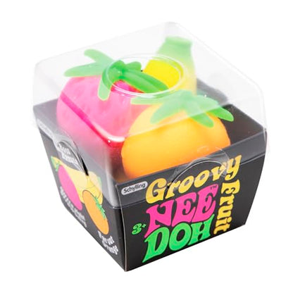 Schylling Nee Doh Groovy Fruit - Novelty Toy (GFND)