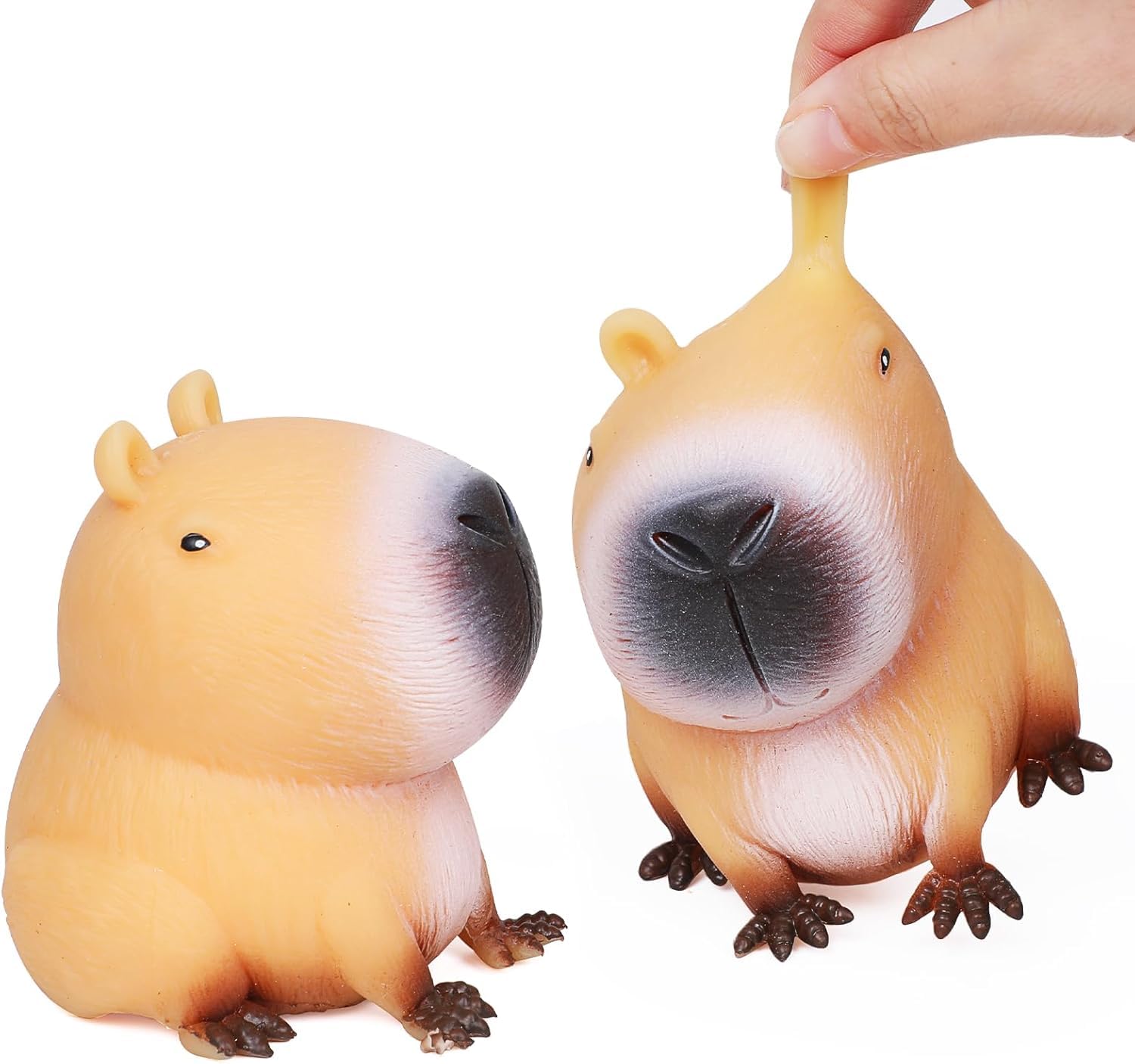 Schylling Nee Doh Dig' It Pig...Groovy Glob! Squishy, Squeezy, Stretchy Stress Fidget Balls Gift Set Party Bundle - 3 Pack (Assorted)