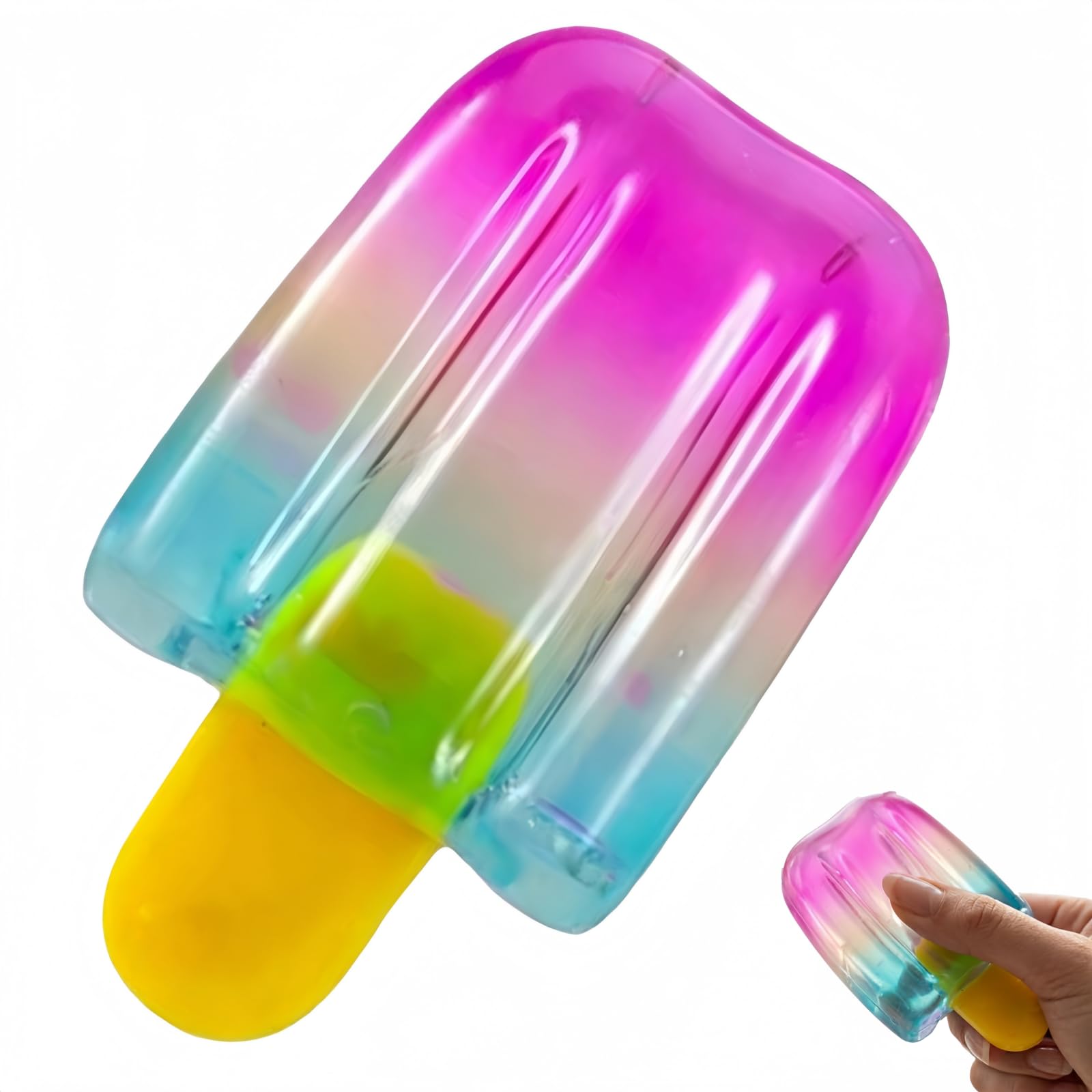 Schylling NeeDoh Nice Cube -Sensory Squeeze Toy with Super Solid Squish - 2.25" Cube