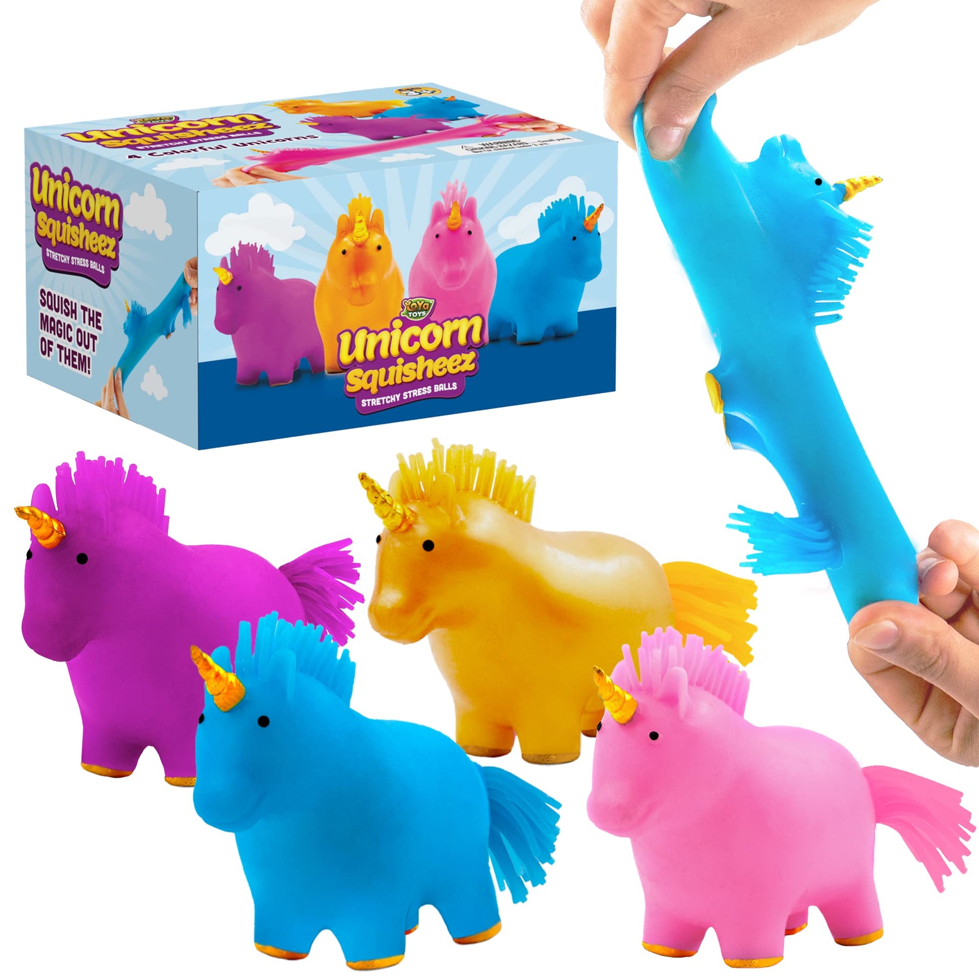 Schylling Nee Doh Dig' It Pig...Groovy Glob! Squishy, Squeezy, Stretchy Stress Fidget Balls Gift Set Party Bundle - 3 Pack (Assorted)