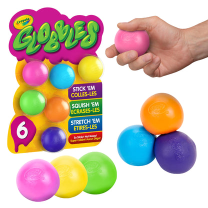 Schylling Nee Doh Dig' It Pig...Groovy Glob! Squishy, Squeezy, Stretchy Stress Fidget Balls Gift Set Party Bundle - 3 Pack (Assorted)