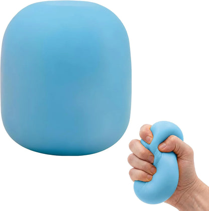 Gum Drop Squeeze Color Changing Squishy, Slow Stress Balls Fidget Sensory Toys for Adults,Gum Drop Shape Fidgets for Pull Stretch Squishy Toy (Blue) - US 1190